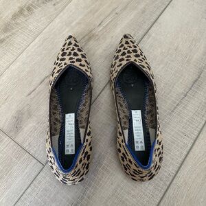 Rothy's Leopard Print Flats size 6.5